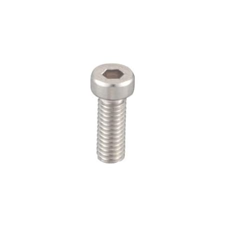 M6-1.00 Socket Head Cap Screw, Plain Stainless Steel, 20 Mm Length, 100 PK